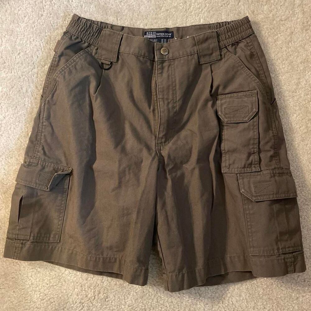 511-tactical Women's Khaki and Green Shorts